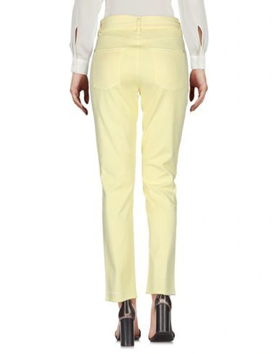 Shop Cambio Pants In Yellow