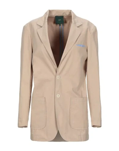 Shop Jejia Sartorial Jacket In Beige