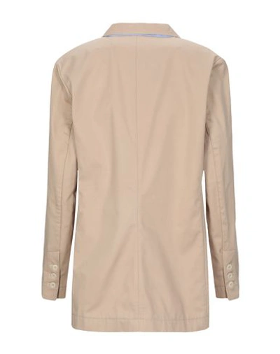 Shop Jejia Sartorial Jacket In Beige