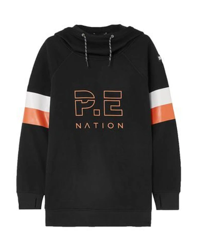 Shop P.e Nation Sweatshirts In Black