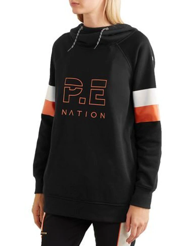 Shop P.e Nation Sweatshirts In Black