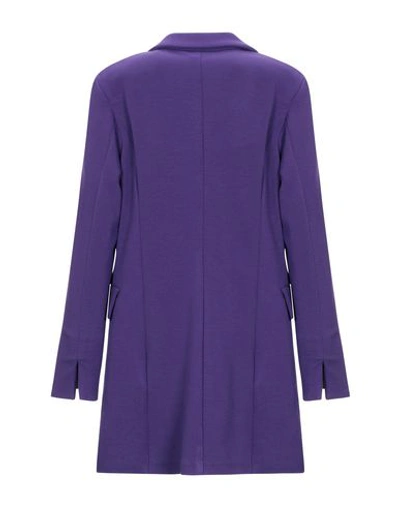 Shop Rrd Overcoats In Purple