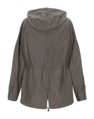 Peuterey Full-length Jacket In Military Green