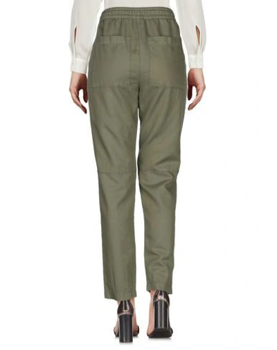 Shop Eleventy Pants In Military Green