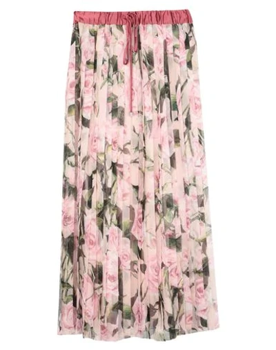 Shop Dolce & Gabbana Maxi Skirts In Pink