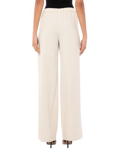 Shop Piazza Sempione Woman Pants Ivory Size 10 Viscose, Acetate, Elastane In White