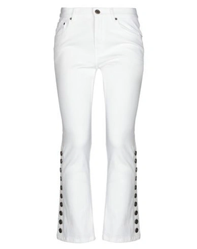Shop Chloé Denim Pants In White