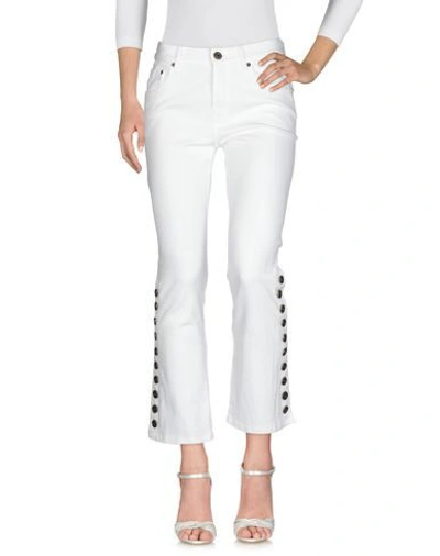 Shop Chloé Denim Pants In White