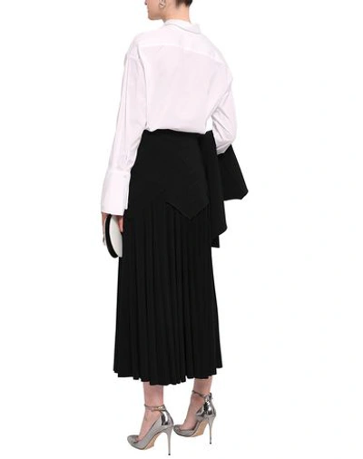 Shop Antonio Berardi Midi Skirts In Black