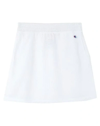Shop Champion Mini Skirts In White