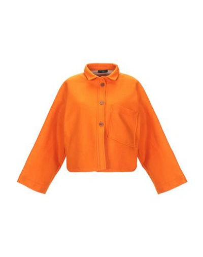 Shop Jejia Sartorial Jacket In Orange