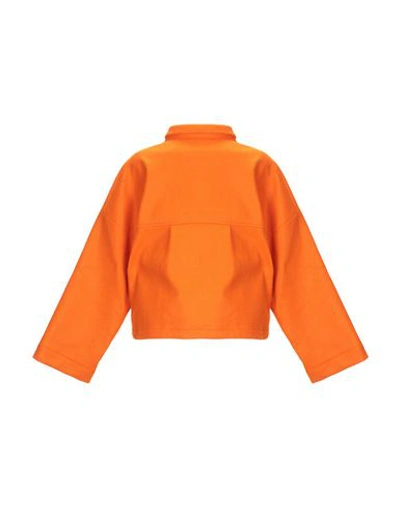 Shop Jejia Sartorial Jacket In Orange