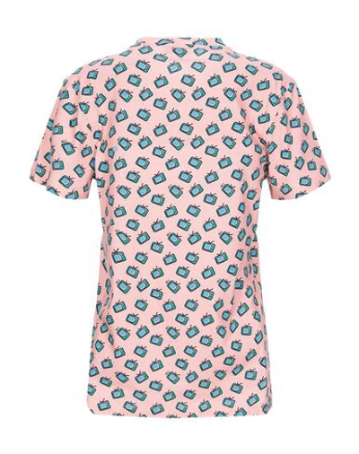 Shop Au Jour Le Jour T-shirts In Pink