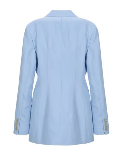 Shop Joseph Suit Jackets In Sky Blue