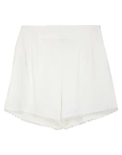 Shop Molly Bracken Shorts In White