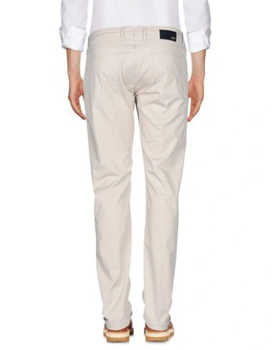 Shop Pt05 Pt Torino Man Pants Beige Size 38 Cotton, Elastane