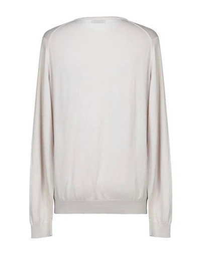 Shop John Smedley Sweaters In Light Grey