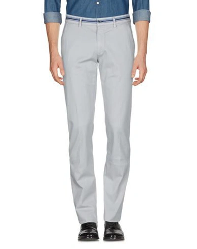 Shop Mason's Man Pants Light Grey Size 30 Cotton, Elastane
