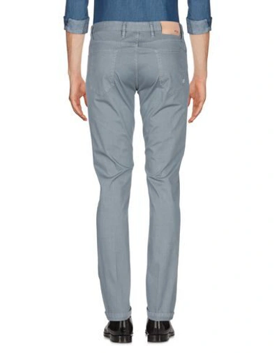 Shop Pt05 Pt Torino Man Pants Grey Size 40 Cotton, Elastane