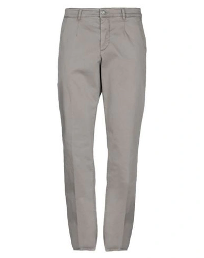 Shop Alessandro Dell'acqua Casual Pants In Grey