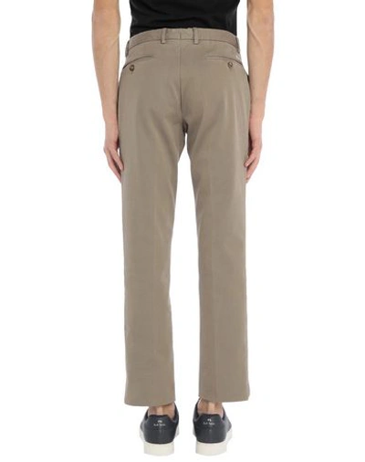 Shop Burberry Casual Pants In Light Brown