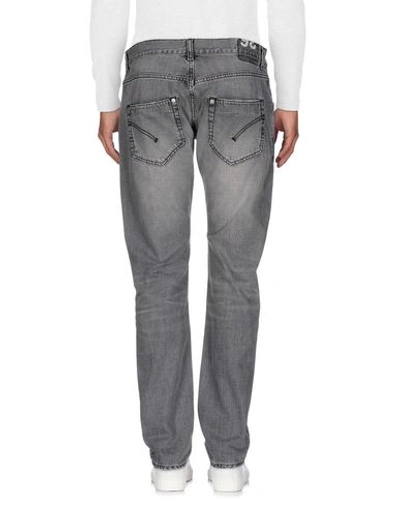 Shop Dondup Denim Pants In Grey