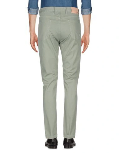 Shop Pt05 Pt Torino Man Pants Military Green Size 40 Cotton, Elastane