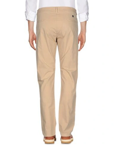 Grey Daniele Alessandrini Casual Pants In Beige