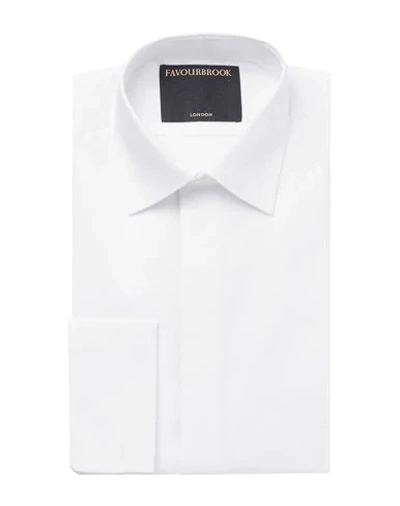 Shop Favourbrook Shirts In White