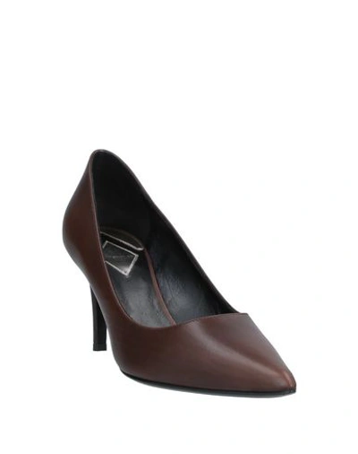 Shop Aperlai Pumps In Cocoa