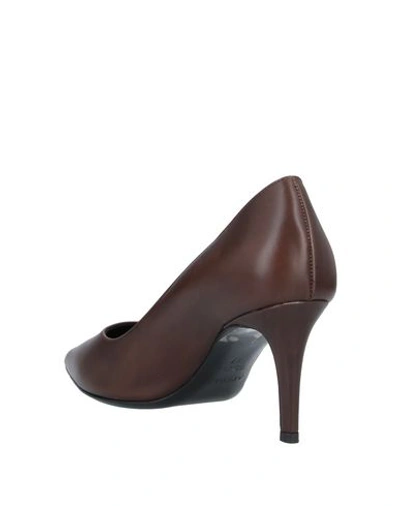 Shop Aperlai Pumps In Cocoa