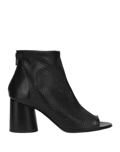 Shop Anna F Ankle Boot In Black