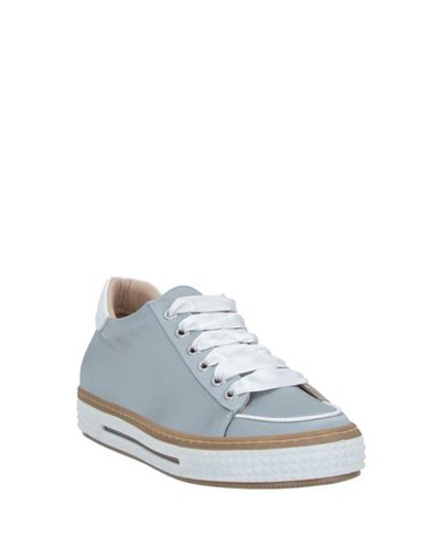 Shop Eleventy Sneakers In Light Grey