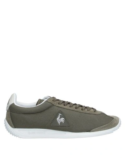 Shop Le Coq Sportif Sneakers In Military Green