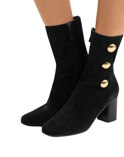 Shop Chloé Ankle Boots In Black