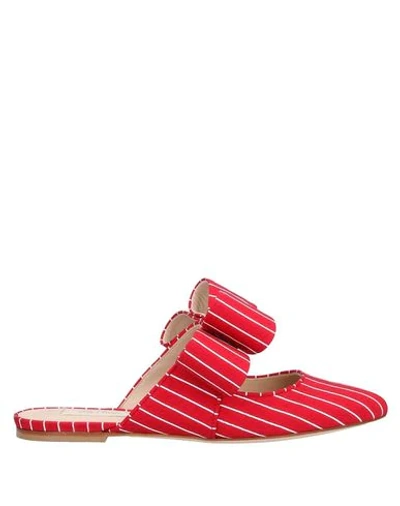 Shop Polly Plume Mules And Clogs In Red