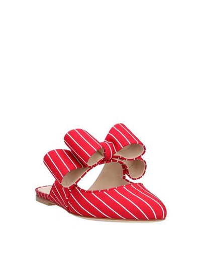 Shop Polly Plume Mules And Clogs In Red