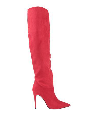 guess red boots