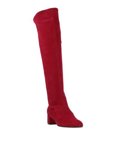 Shop L'autre Chose L' Autre Chose Woman Boot Red Size 6 Soft Leather