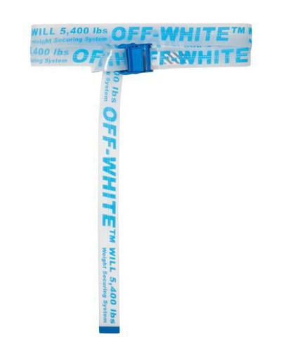 Shop Off-white Belt In Blue