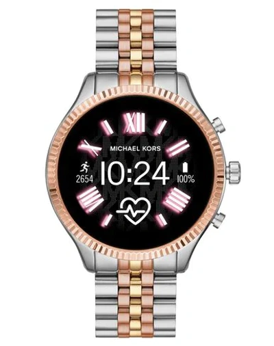 Shop Michael Kors Wrist Watch In Silver