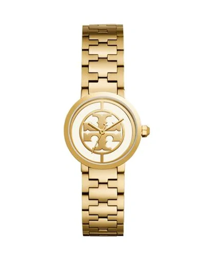 Shop Tory Burch Wrist Watch In Gold