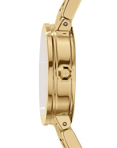 Shop Tory Burch Wrist Watch In Gold