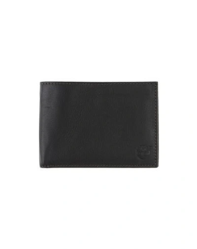 Shop Timberland Wallet In Dark Brown