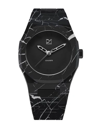 Shop D1 Milano Wrist Watch In Black