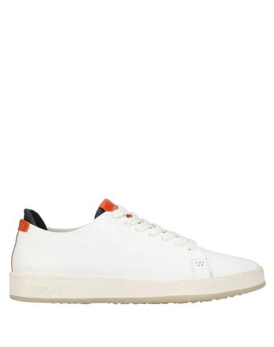 Shop Replay Sneakers In White