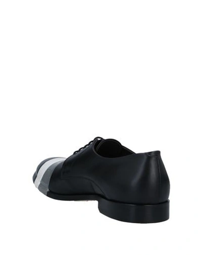 Shop Attimonelli's Man Lace-up Shoes Black Size 12 Soft Leather