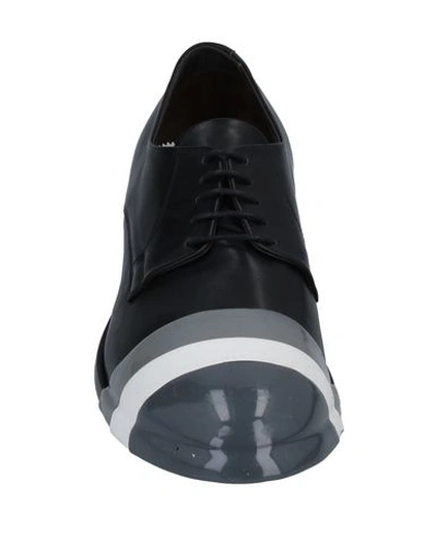 Shop Attimonelli's Man Lace-up Shoes Black Size 12 Soft Leather