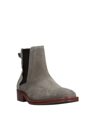 Shop Hudson Boots In Grey