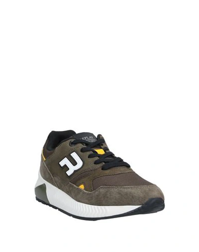 Shop Replay Sneakers In Military Green